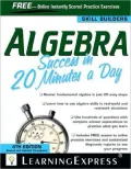 Algebra Success in 20 Minutes a Day, 4th Edition