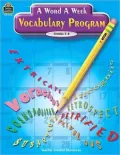 A Word a Week Vocabulary Program: Grades 5-8