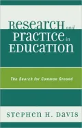 Research And Practice In Education