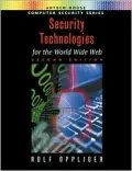 Security Technologies for the World Wide Web