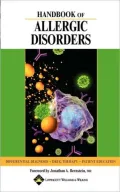 Handbook Of Allergic Disorders