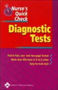 Nurse's Quick Check: Diagnostic Tests