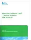 Benchmarking Water Utility Customer Relations Best Practices