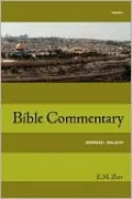 Zerr Bible Commentary Volume 4 - Jeremiah-Malachi