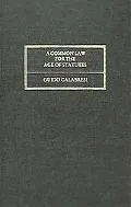 Common Law for the Age of Statutes