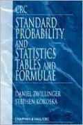 CRC Standard Probability and Statistics Tables and Formulae Utical Chemistry