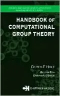 Handbook of Computational Group Theory
