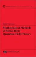 Mathematical Methods of Many-Body Quantum Field Theory