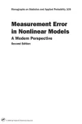 Measurement Error in Nonlinear Models by Raymond J. Carroll — book cover