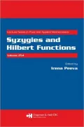 Syzygies and Hilbert Functions, Vol. 254
