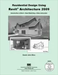 Book cover of Residential Design using Revit Architecture 2009