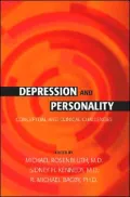 Depression and Personality: Conceptual and Clinical Challenges
