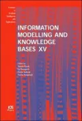 Information Modelling and Knowledge Bases XV, Vol. 105