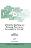 Differential Geometry and Topology, Discrete and Computational Geometry