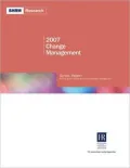 2007 Change Management: Survey Report by Linda K. Anguish — book cover