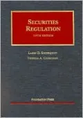 Securities Regulation (University Casebook Series)