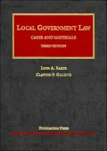 Local Government Law Cases And Materials