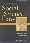 Social Science in Law