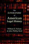 Literature of American Legal History