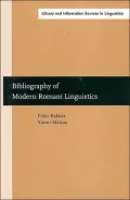 Bibliography of Modern Romani Linguistics: Including a Guide to Romani Lingustics