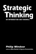 Strategic Thinking: An Introduction and Farewell