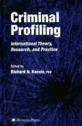 Criminal Profiling: International Theory, Research and Practice
