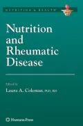 Nutrition and Rheumatic Disease