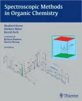Spectroscopic Methods in Organic Chemistry