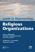 Book cover of Guide to Representing Religious Organizations