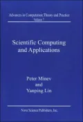 Scientific Computing and Applications