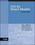 SAS for Mixed Models