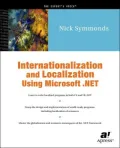 Internationalization and Localization Using Microsoft .NET