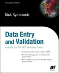 Data Entry and Validation with C# and VB .NET Windows Forms