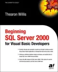 Beginning SQL Server 2000 for Visual Basic Developers