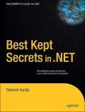 Best Kept Secrets in .NET
