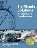 Six-Minute Solutions for Chemical PE Exam Problems
