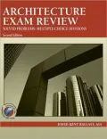 Architecture Exam Review, Solved Problems Multiple Choice Divisions