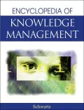 Encyclopedia of Knowledge Management, Vol. 1