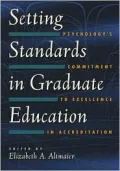 Setting Standards in Graduate Education