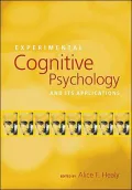 Experimental Cognitive Psychology and its Applications