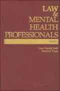 Law and Mental Health Professionals Series: Ohio (Law and Mental Health Professional Series)