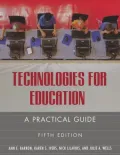 Technologies for Education: A Practical Guide