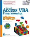 Microsoft Access VBA Programming for the Absolute Beginner