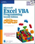 Microsoft Excel VBA Programming for the Absolute Beginner