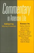 Commentary in American Life: Essay Collection
