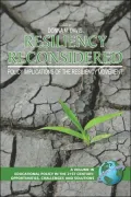 Resiliency Reconsidered Policy Implications of the Resiliency Movement