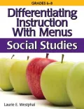 Differentiating Instruction With Menus: Middle School Social Studies