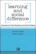 Learning and Social Difference