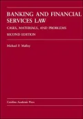 Banking and Financial Services Law Second Edition
