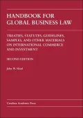 Handbook for Global Business Law